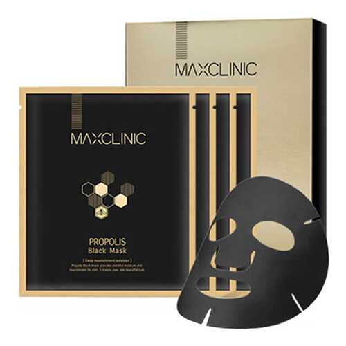 Маска для лица Maxclinic Propolis Black Mask 4*25 мл в Магнит Косметик