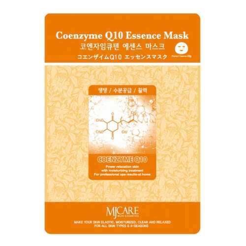 Маска для лица Mijin Coenzyme Q10 Essence Mask 23 г в Магнит Косметик