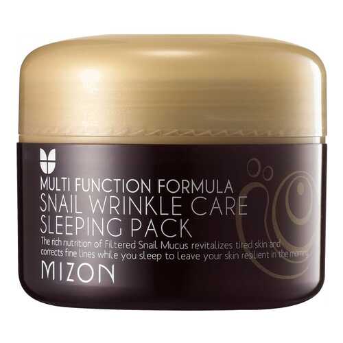 Маска для лица MIZON Snail Wrinkle Care Sleeping Pack 80 мл в Магнит Косметик