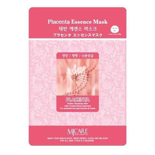 Маска для лица MJ CARE Placenta essence Mask 23 г в Магнит Косметик