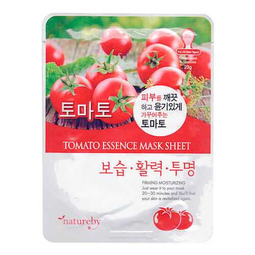 Маска для лица Natureby Tomato Essence Mask Sheet 23 мл в Магнит Косметик