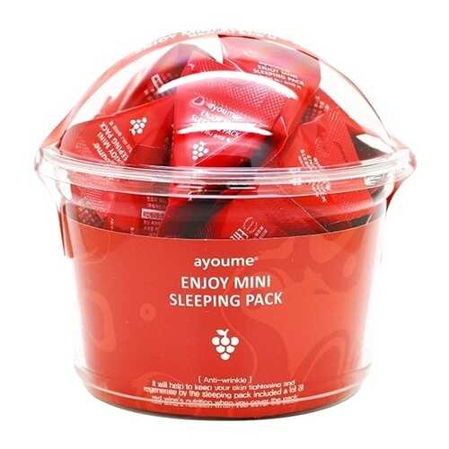 Маска для лица ночная AYOUME ENJOY MINI SLEEPING PACK 3гр*30 в Магнит Косметик