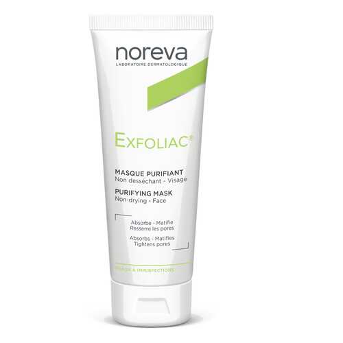 Маска для лица Noreva Exfoliac Deep Cleansing Mask 50 мл в Магнит Косметик