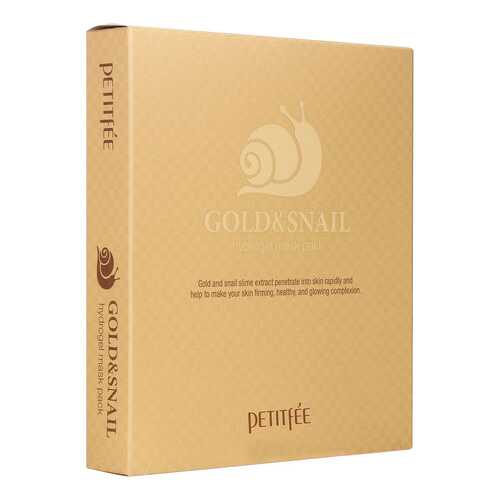 Маска для лица Petitfee Gold & Snail Hydrogel 30 гр в Магнит Косметик