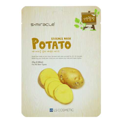 Маска для лица S+miracle Potato Essence 25 г в Магнит Косметик
