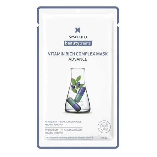 Маска для лица Sesderma Beauty Treats Vitamin rich complex mask 25 мл в Магнит Косметик