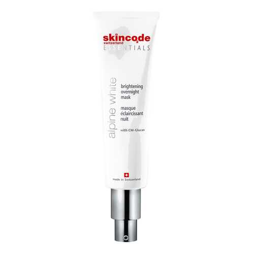 Маска для лица Skincode Essentials Alpine White Brightening Overnight Mask 50 мл в Магнит Косметик