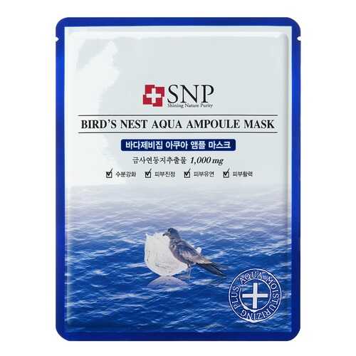 Маска для лица SNP Bird's Nest Aqua Ampoule Mask 25 мл в Магнит Косметик