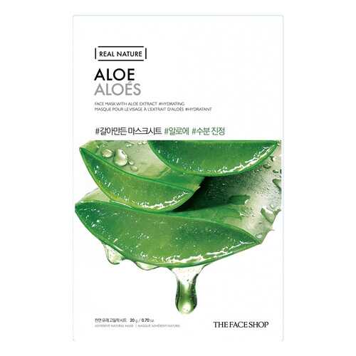 Маска для лица The Face Shop Real Nature Aloe Face Mask 20 г в Магнит Косметик