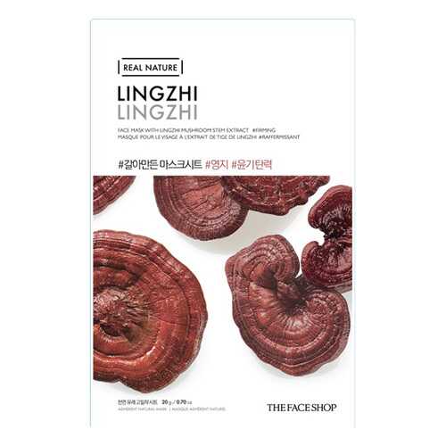 Маска для лица The Face Shop Real Nature Lingzhi Face Mask 20 г в Магнит Косметик