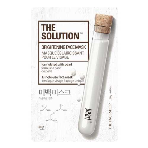 Маска для лица The Face Shop The Solution Brightening Face Mask 20 г в Магнит Косметик