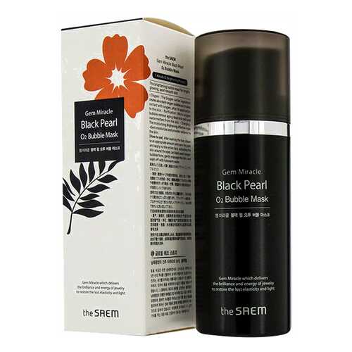 Маска для лица The Saem Gem Miracle Black Pearl O2 Bubble Mask 105 гр в Магнит Косметик