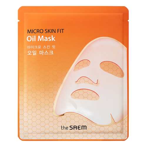 Маска для лица The Saem Micro Skin Fit Oil Mask 27 г в Магнит Косметик