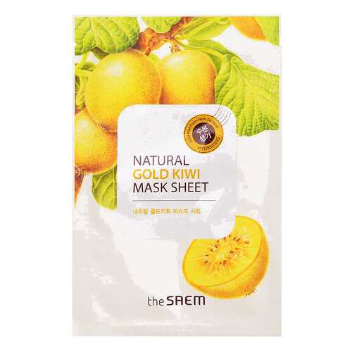 Маска для лица the SAEM Natural Gold Kiwi Mask Sheet 21 мл в Магнит Косметик