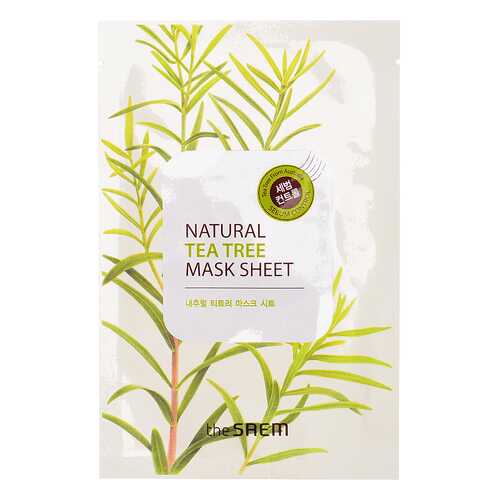 Маска для лица the SAEM Natural Tea Tree Mask Sheet 21 мл в Магнит Косметик