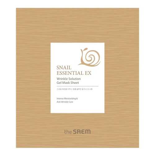 Маска для лица The Saem Snail Essential EX Wrinkle Solution Gel Mask Sheet 28 г в Магнит Косметик