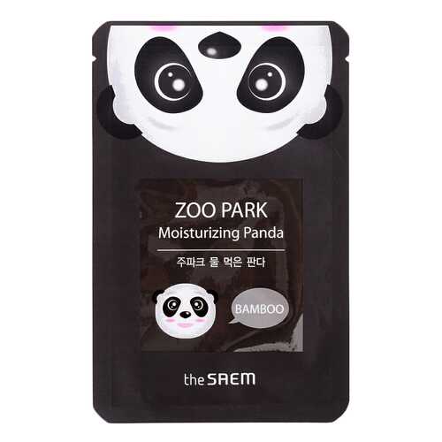 Маска для лица the SAEM Zoo Park Water Moisturizing Panda 25 мл в Магнит Косметик