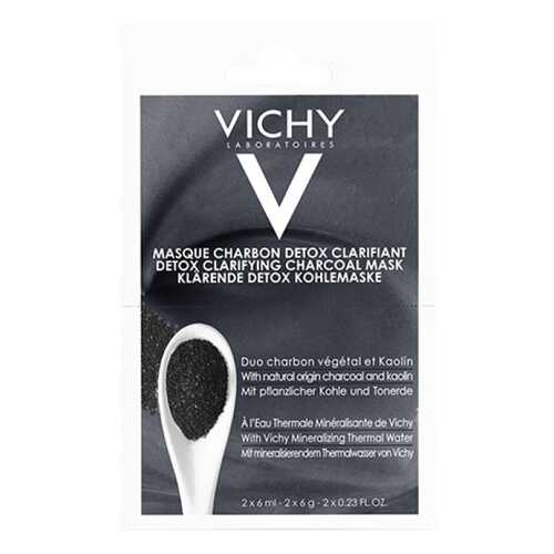 Маска для лица VICHY Detox Clarifying Charcoal Mask 2x6 мл в Магнит Косметик