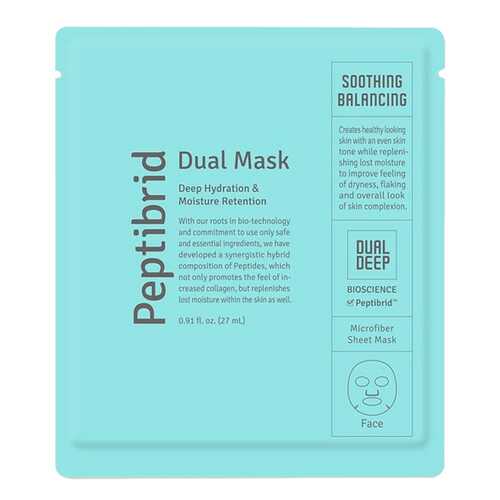 Маска для лица Vitabrid C12 Peptibrid Dual Mask Soothing Balancing 27 мл в Магнит Косметик