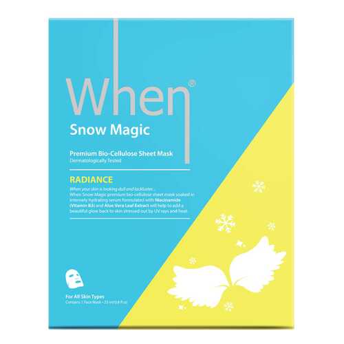 Маска для лица When Snow Magic 23 мл в Магнит Косметик