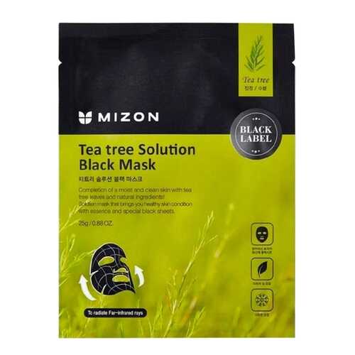 Маска MIZON Tea Tree Solution Black Mask с экстрактом чайного дерева, 25г в Магнит Косметик