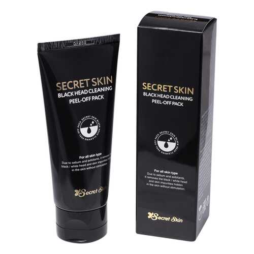 Маска-пленка для кожи лица SECRETSKIN BLACK HEAD CLEANING PEEL-OFF PACK 100мл в Магнит Косметик