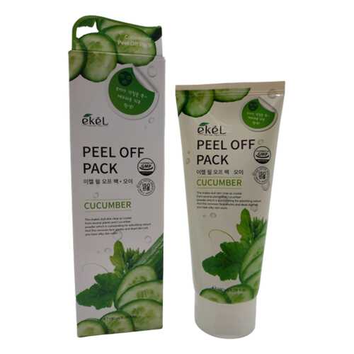 Маска-пленка для лица с экстрактом огурца Ekel Peel Off Pack Cucumber 180 мл в Магнит Косметик