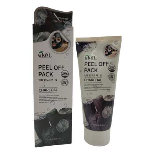 Маска-пленка с экстрактом древесного угля Ekel Peel Off Pack Charcoal 180 мл в Магнит Косметик