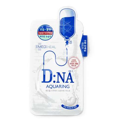 Маска-салфетка для лица Mediheal D:NA AQUARING Creamy Serum в Магнит Косметик