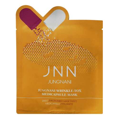 Маска тканевая антивозрастная JNN JUNGNANI WRINKLE TOX MEDICAPSULE MASK 23мл в Магнит Косметик