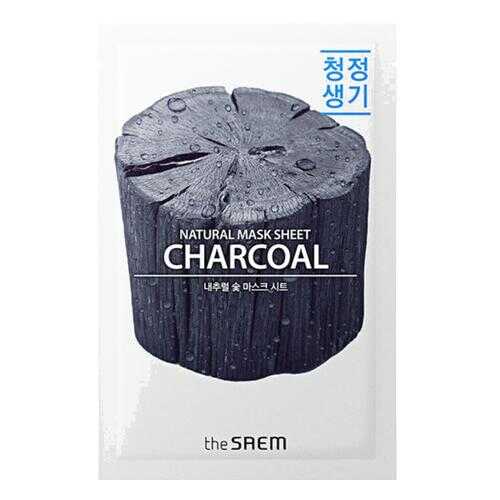 Маска тканевая THE SAEM с древесным углем Natural Charcoal Mask Sheet 21мл в Магнит Косметик