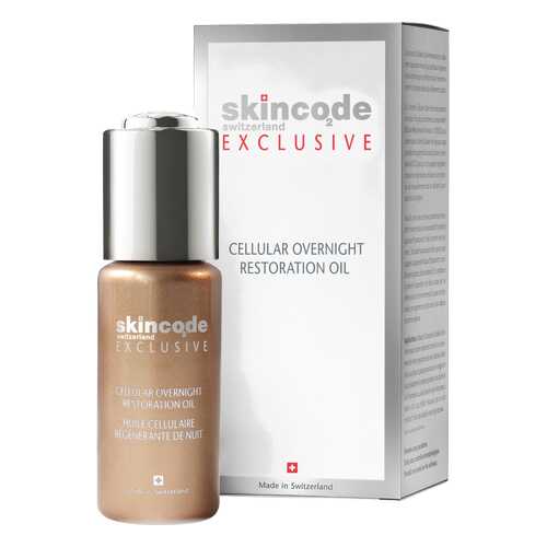 Масло для лица Skincode Exclusive Cellular Overnight Restoration Oil 30 мл в Магнит Косметик