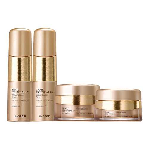 Набор для ухода за лицом The Saem Snail Essential EX Wrinkle Solution Skin Care 3 Set в Магнит Косметик