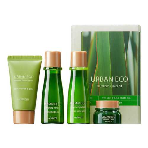 Набор косметики для лица The Saem Urban Eco Harakeke Travel 4 Kit в Магнит Косметик