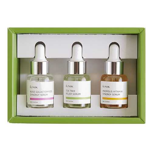 Набор косметики iUNIK Daily Serum Trial Kit (3х15 мл) в Магнит Косметик
