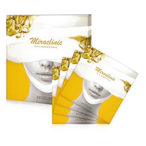 Набор масок для лица Maxclinic Miraclinic Ampoule Gypsum Mask Pack 4 шт в Магнит Косметик