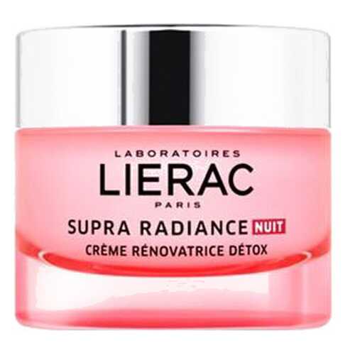 Ночной крем для лица Lierac Supra Radiance Creme Detox Nuit детокс-эффект 50 мл в Магнит Косметик