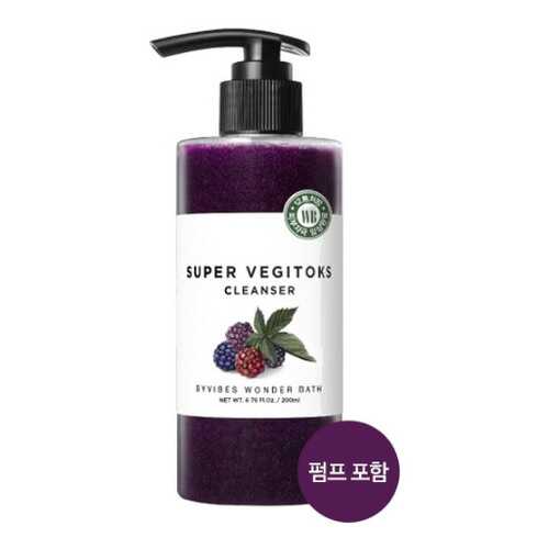 Очищение для упругости кожи Chosungah By wonder bath super vegitoks cleanser-purple 200мл в Магнит Косметик