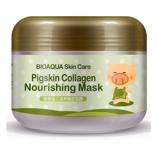 Питательная коллагеновая маска BioAqua Pigskin Collagen, 100 гр. в Магнит Косметик