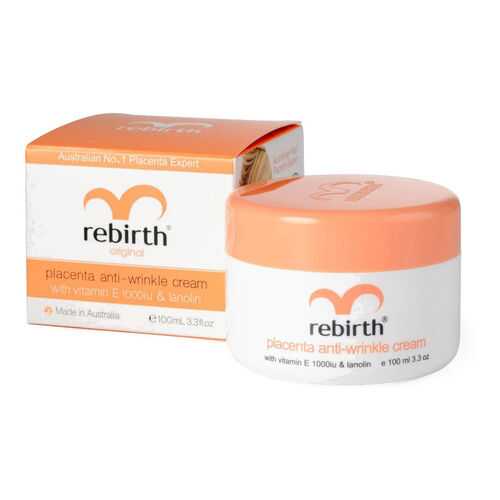 Rebirth Крем с экстрактом плаценты, витамином Е и ланолином, 100 мл в Магнит Косметик