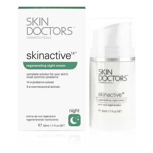 Регенерирующий ночной крем для лица SKIN DOCTORS SkinActive 14, 50 мл в Магнит Косметик