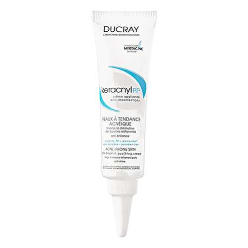 Средство для проблемной кожи Ducray Keracnyl PP Creme Soin Apaisant 30 мл в Магнит Косметик