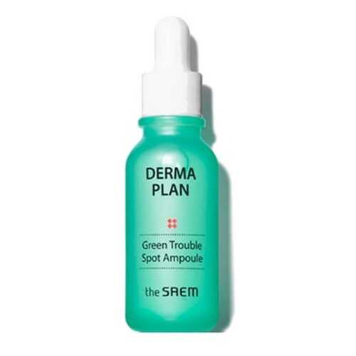 Сыворотка для лица Derma Plan Green Trouble Spot Ampoule в Магнит Косметик