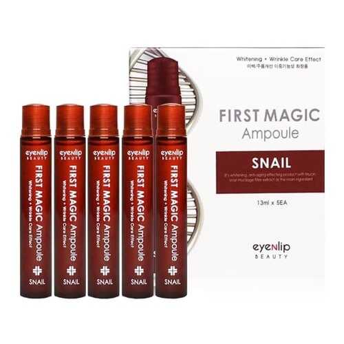 Сыворотка для лица Eyelip First Magic Ampoule Snail в Магнит Косметик