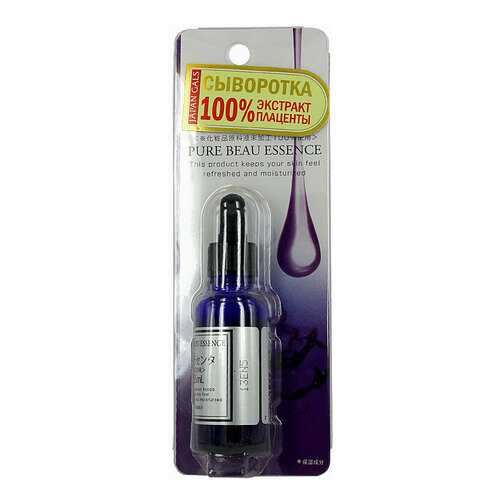 Сыворотка для лица Japan Gals Pure Beau Essence с плацентой, 25 мл в Магнит Косметик