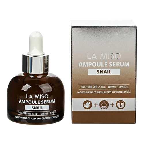 Сыворотка для лица La Miso Snail Ampoule Serum в Магнит Косметик