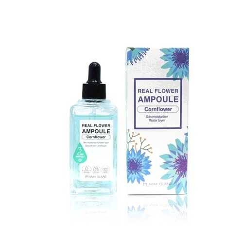 Сыворотка для лица May Island Real Flower Ampoule Cornflower 100мл в Магнит Косметик