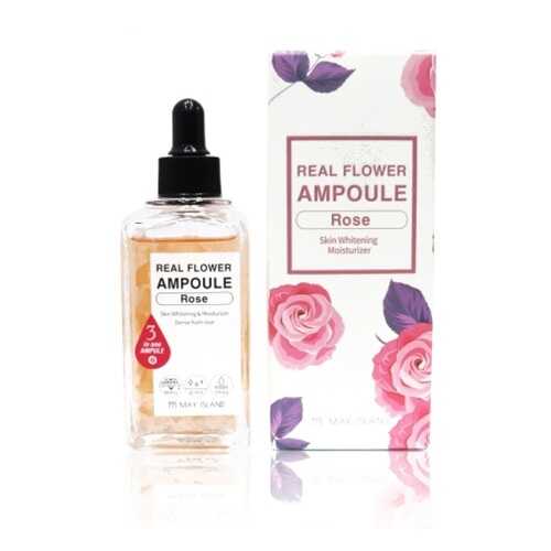 Сыворотка для лица May Island Real Flower Ampoule Rose в Магнит Косметик