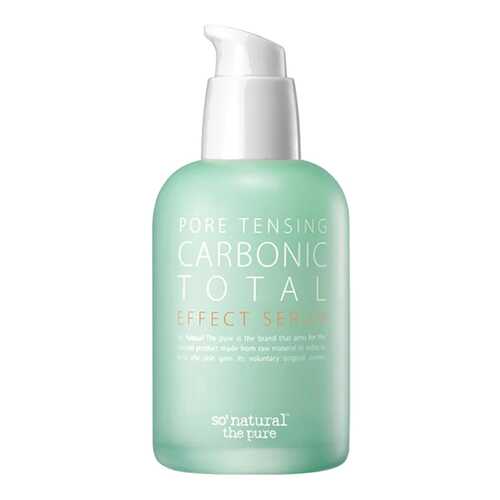 Сыворотка для лица So Natural Pore Tensing Carbonic Total Effect Serum 80 мл в Магнит Косметик