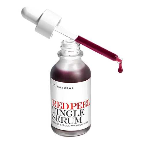 Сыворотка для лица So Natural Red Peel Tingle Serum в Магнит Косметик